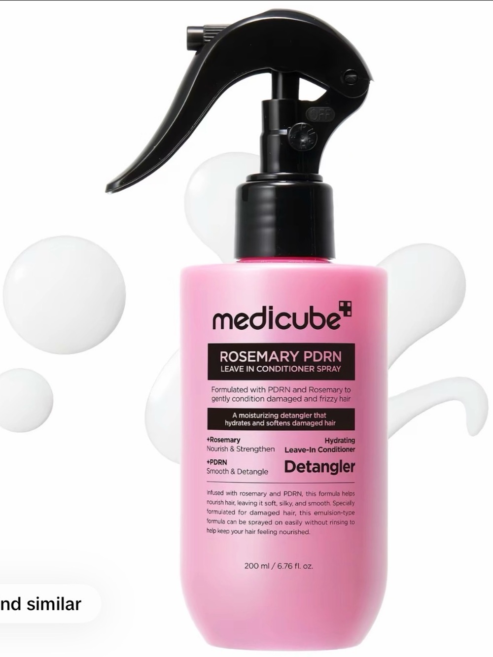 Medicube Rosemary PDRN Leave-In Conditioner Spray